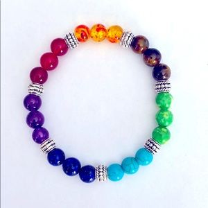 - Multi-coloured bracelet $5.00 add on